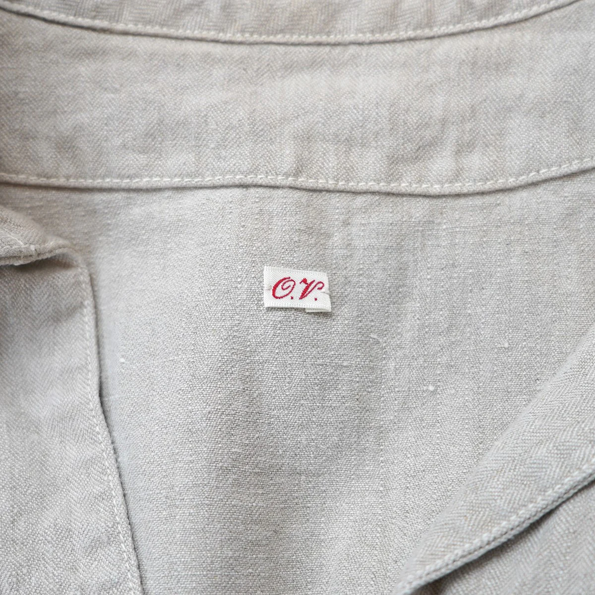 CHEMISIER ARLANCシェミジエ アルラン プルオーバー リネン シャツ - Image 5