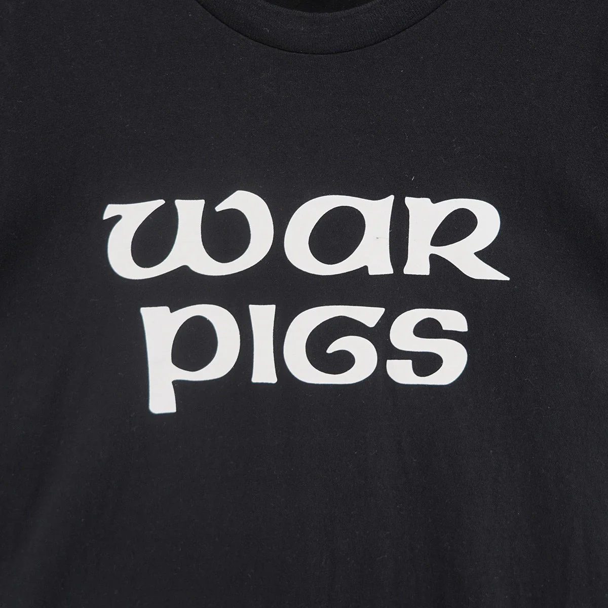 16SS Black Sabbath War Pigs Teeウォー・ピッグス ヘヴィメタルバンド ロゴ Tシャツ - Image 4