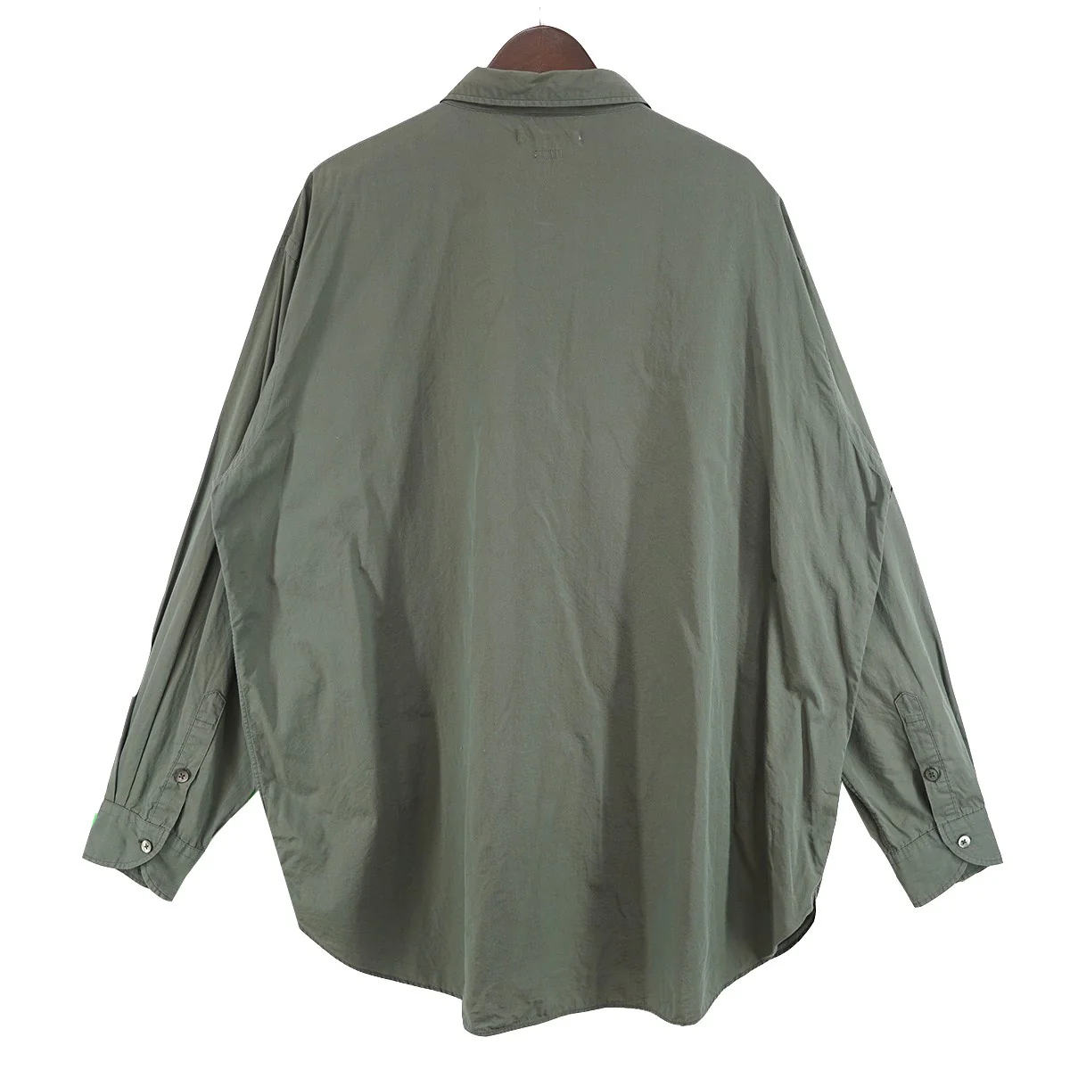 22SS High Count Chambray Washed Shirt貝 シェルボタン ハイカウント シャンブレー ウォッシュド シャツ - Image 2
