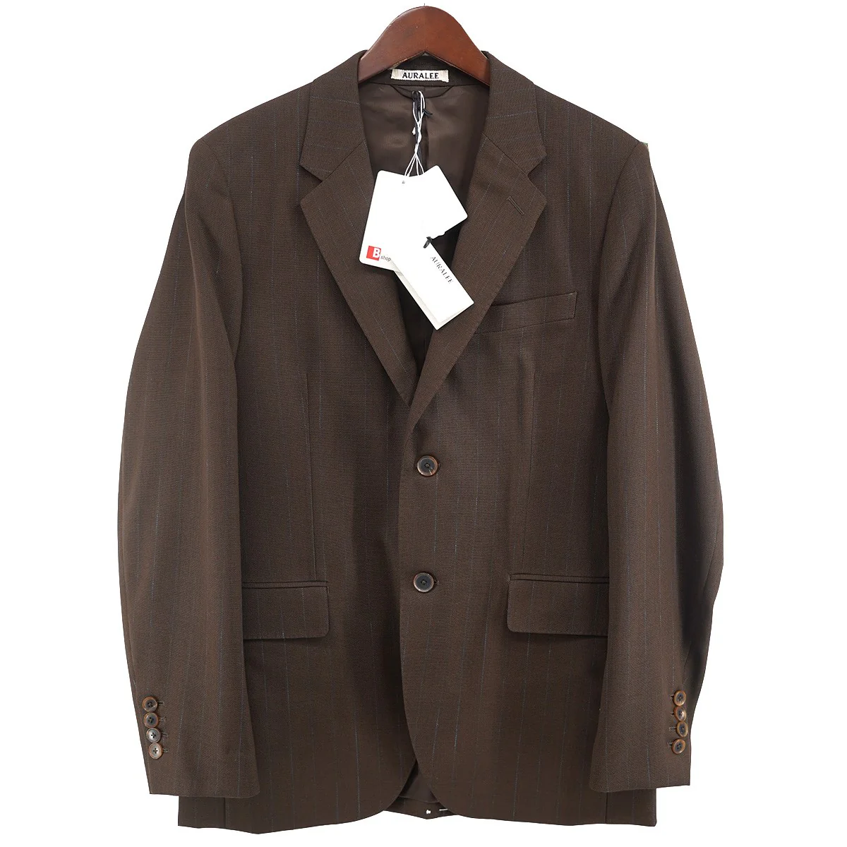 23SS HARD TWIST WOOL PANAMA STRIPE JACKETハードツイスト ウール パナマ織り ストライプ柄 ジャケット