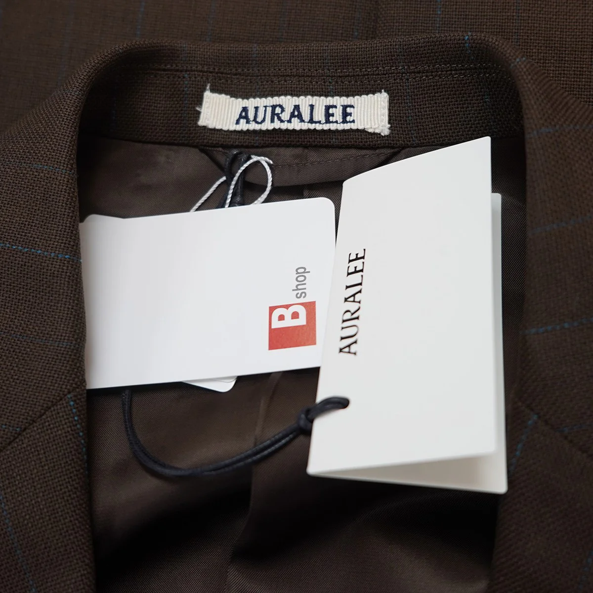23SS HARD TWIST WOOL PANAMA STRIPE JACKETハードツイスト ウール パナマ織り ストライプ柄 ジャケット - Image 6