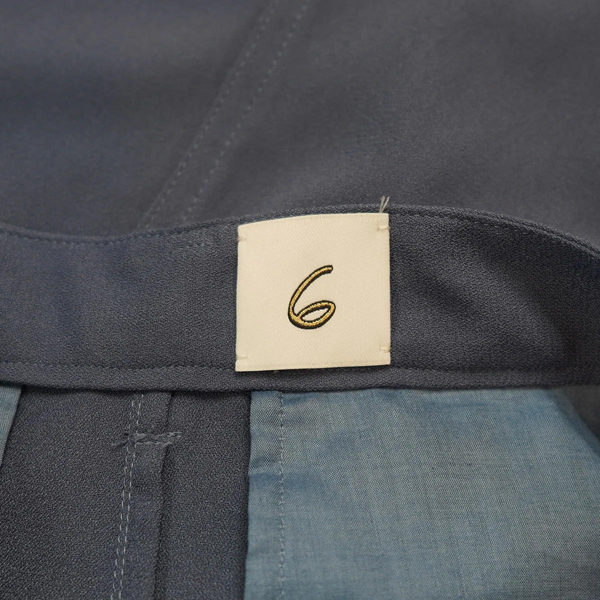 20 SUKE GEORGETTE PANTSピンタック ジョーゼット シアー カラー パンツ - Image 6