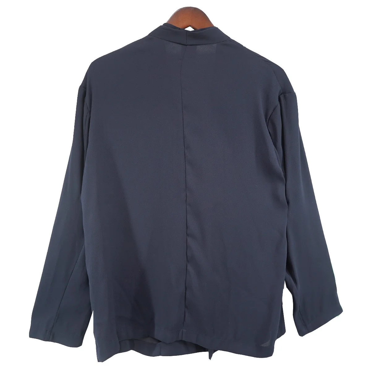 DRAPE BLOUSE ドレープ ギャザー ブラウスシャツジャケット - Image 2