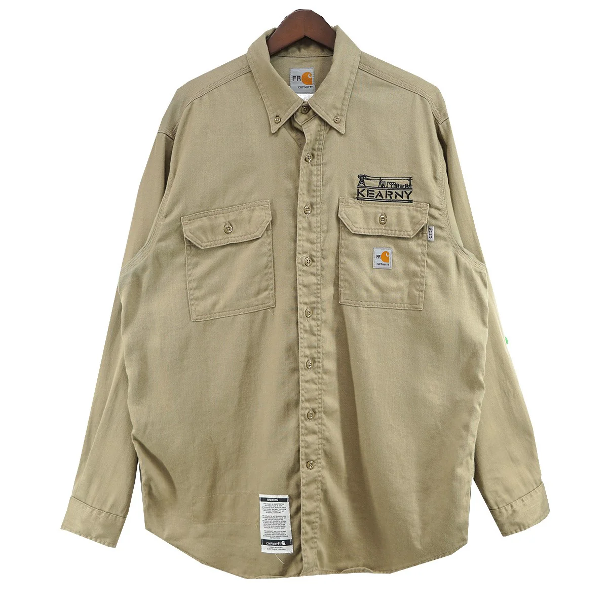 Carhartt FR Lightweight Twill Shirt Flame-Resistantオールド 難燃性 FRシリーズ ツイル ワーク シャツ