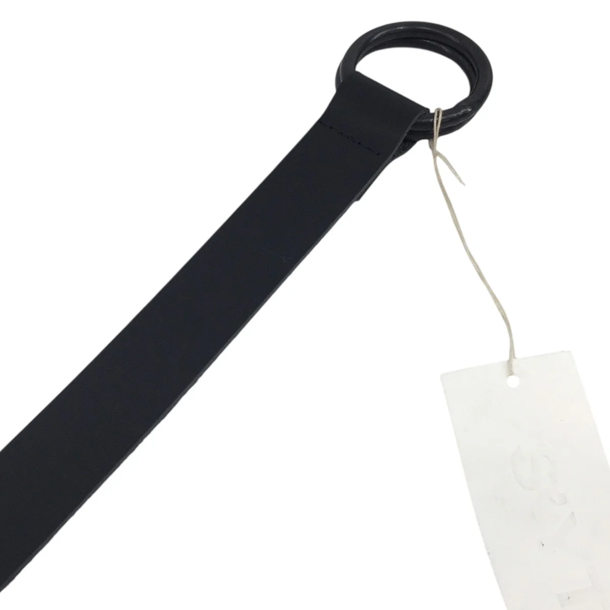 COW LEATHER 25MM LONG RING BELTカウレザー 25mm ロング ダブル リング ベルト - Image 3