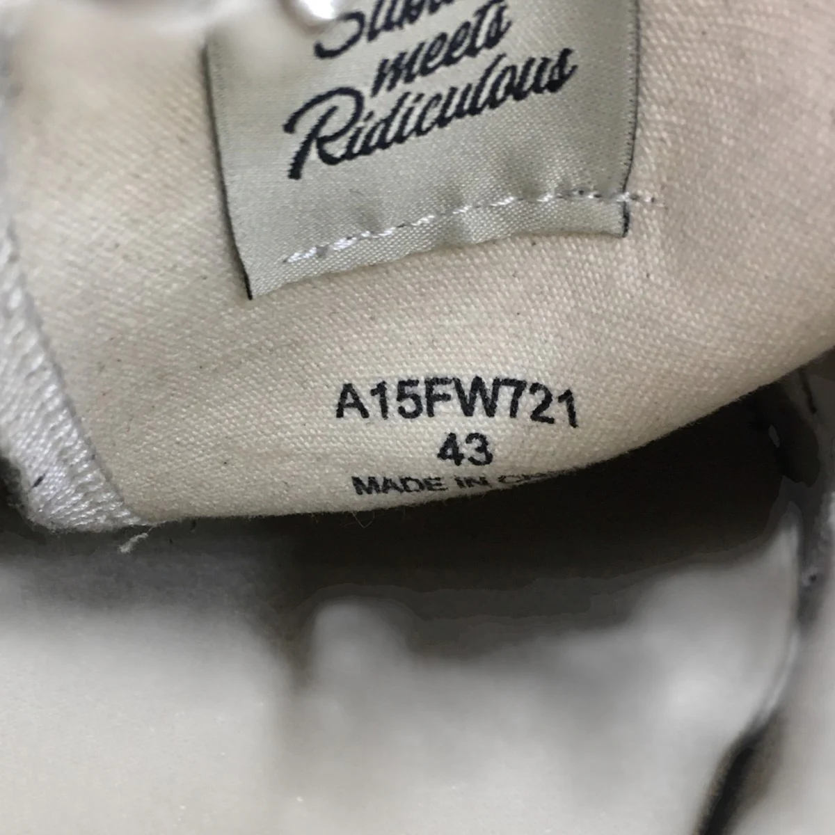 PETERSON 23/ORIGINAL SOLE STUDDED PAINT CANVAS LOW-TOP SNEAKERヴィンテージ加工 スタッズ スニーカー シューズ 靴 - Image 8