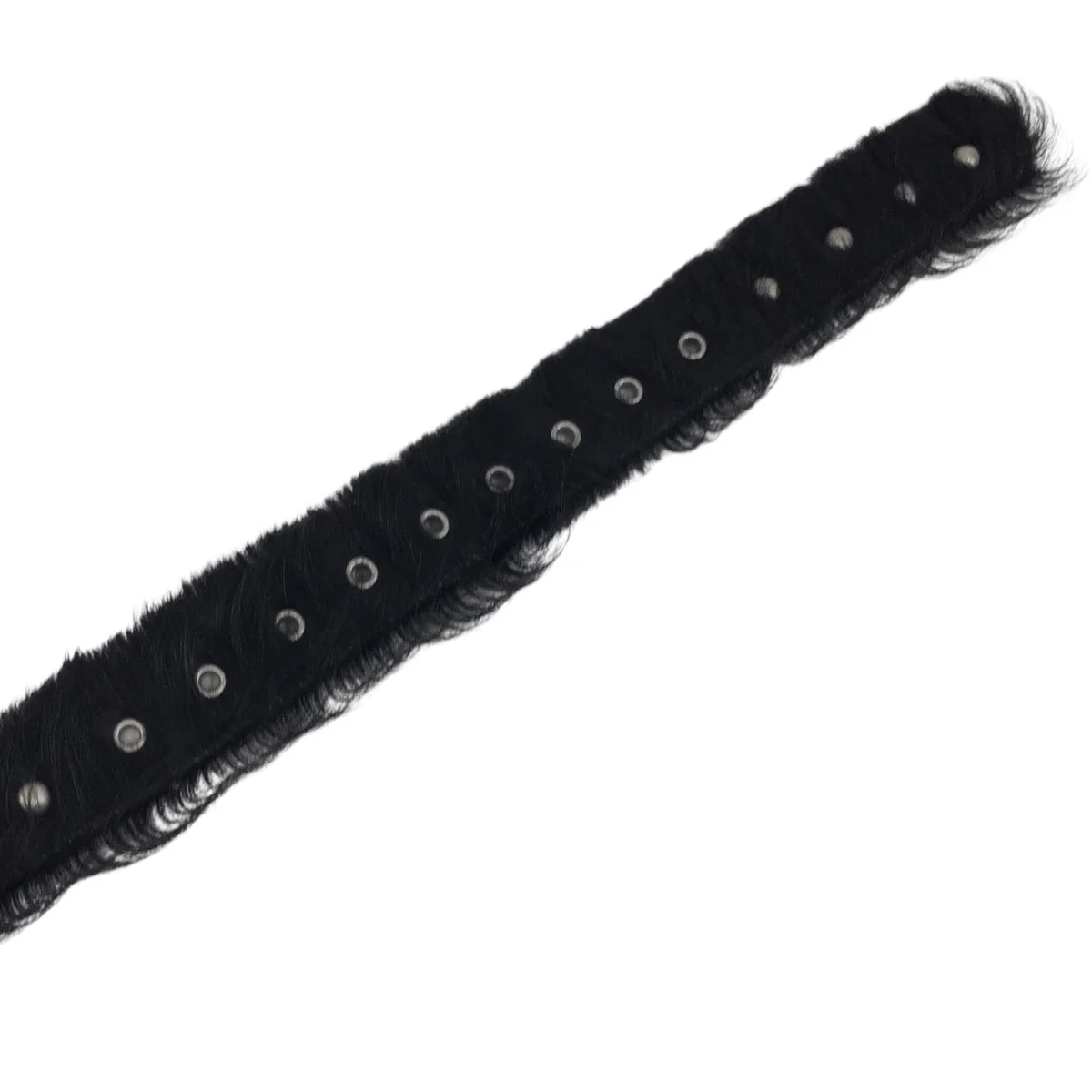 23AW Calf Hair Studded Beltカーフヘア ハラコ メタル スタッズ ベルト - Image 6