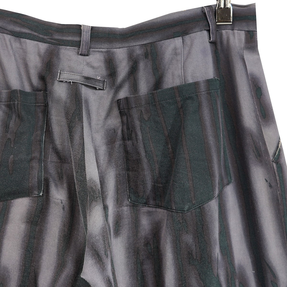 01SS Blood Drip Print Wide Leg Trousers Vintage The Vampyreヴァンパイア グラデーション ドリッププリント ワイド トラウザーズ パンツ - Image 4