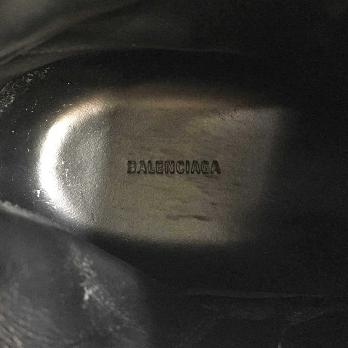 デムナ期 24AW Hummer Lace-Up Bootie チャーム付きVintage ヴィンテージ加工 ボリュームソール ハマー サイドジップ レザー ブーツ 靴 - Image 10