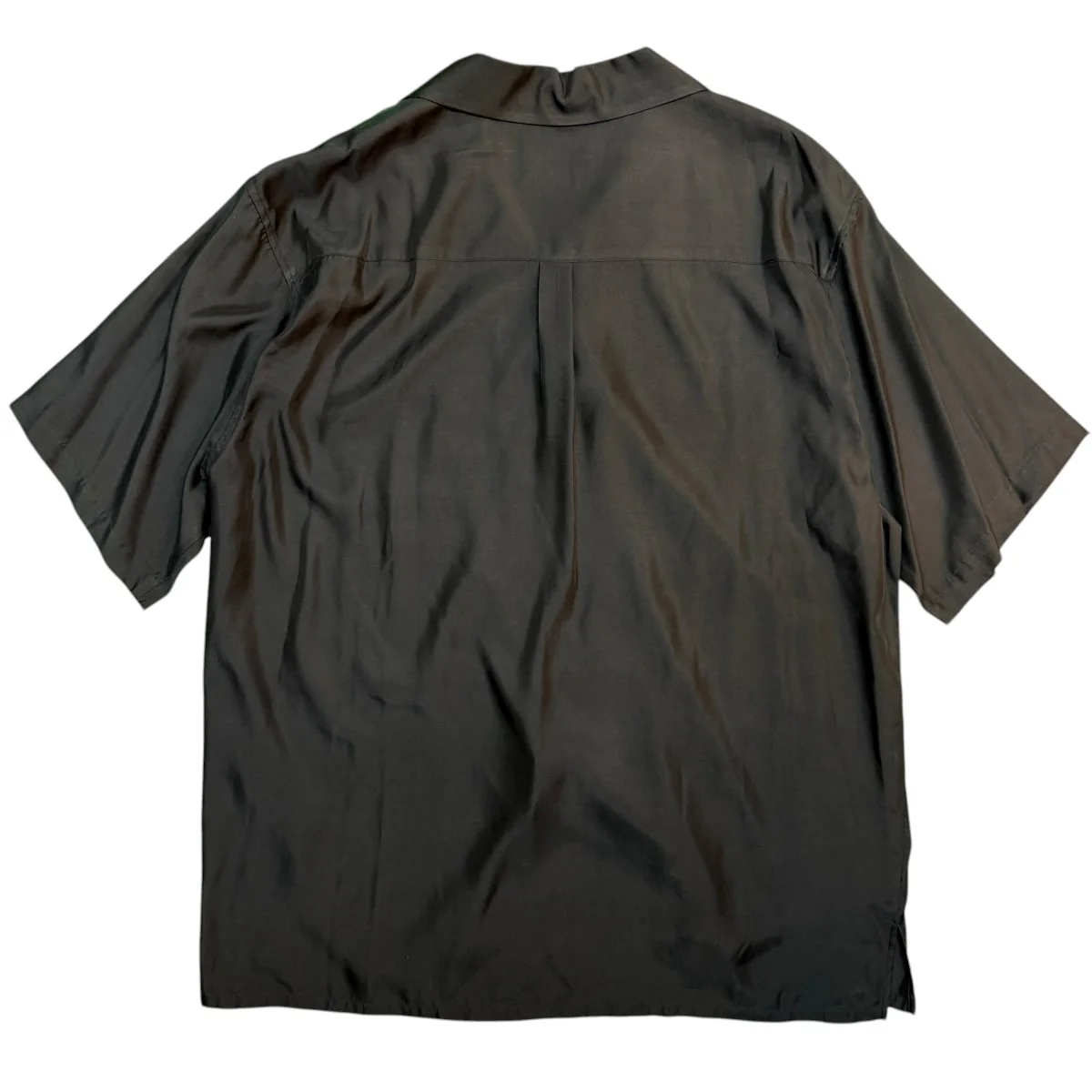 26SS/CUPRO TWILL OVERSIZED OPEN COLLAR SS SHIRT／オープンカラー半袖シャツST.1153 - Image 4