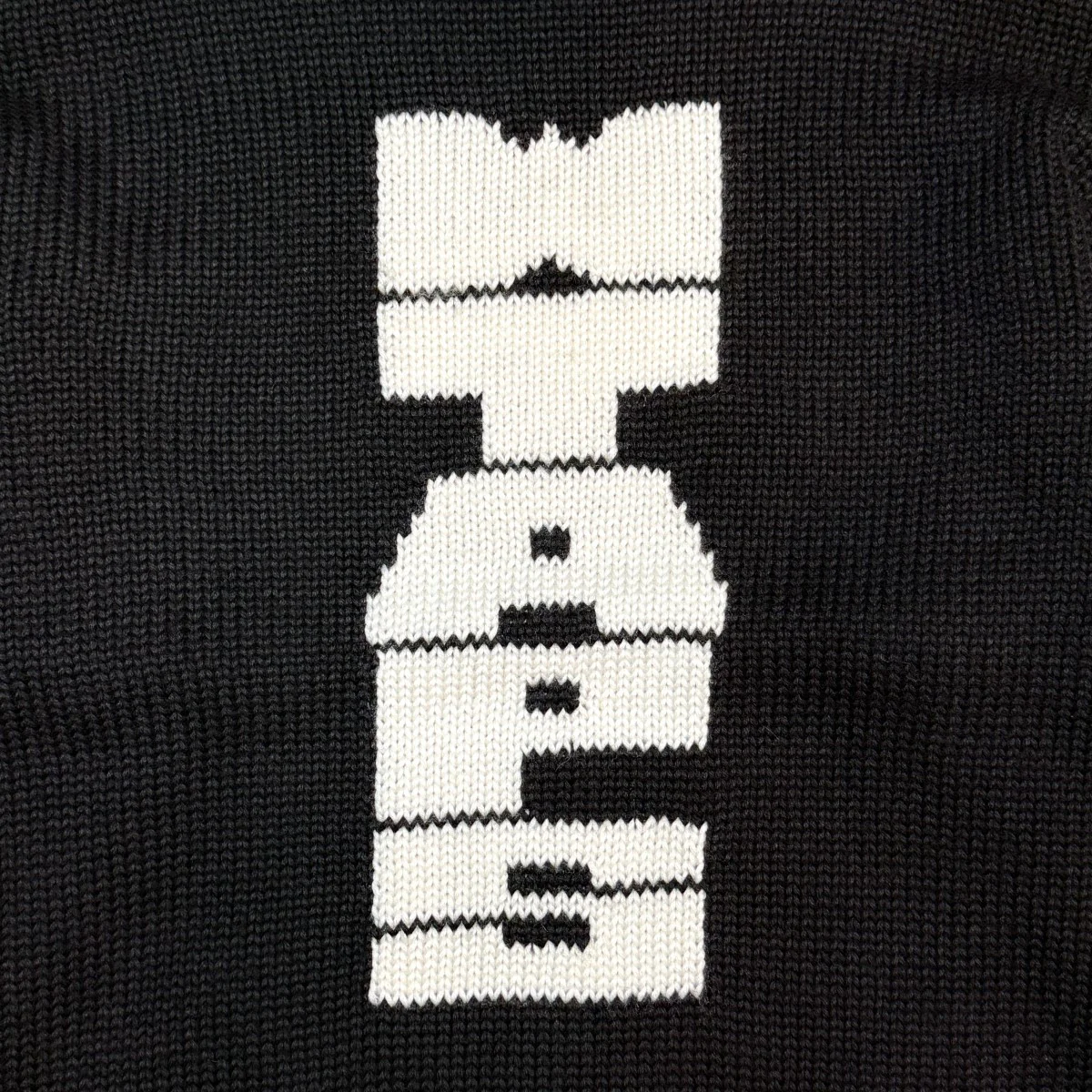25AW/CREW NECK CRE ／ SWEATER ／ POLY／ローゲージクルーネックニット/252MADT-KNM03 - Image 4