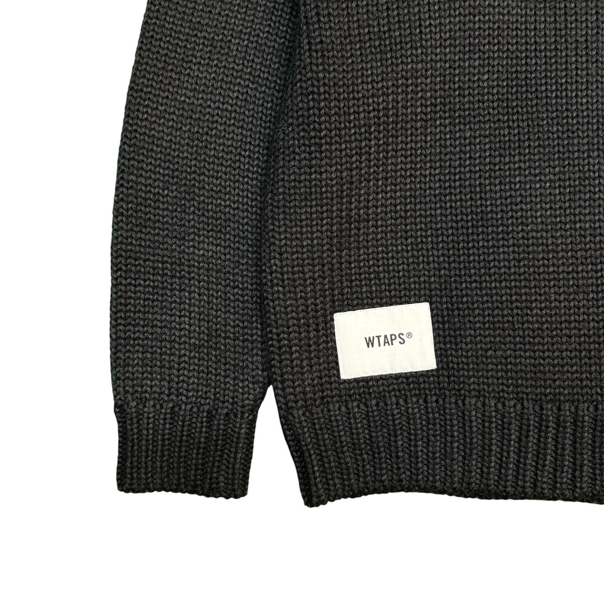25AW/CREW NECK CRE ／ SWEATER ／ POLY／ローゲージクルーネックニット/252MADT-KNM03 - Image 5