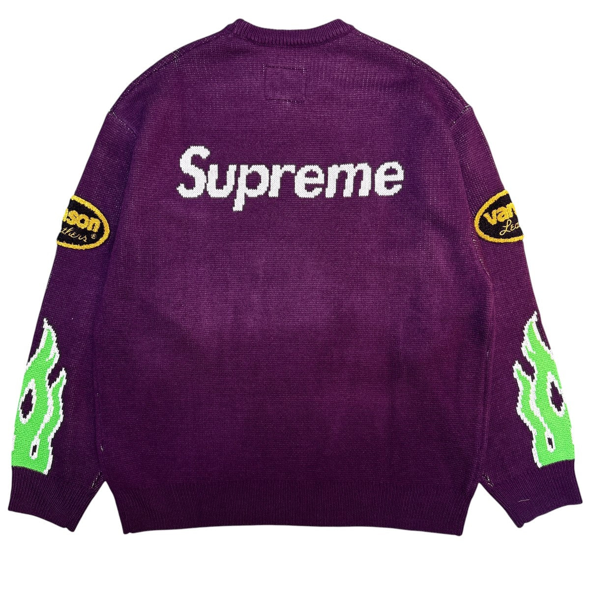 22SS/Vanson Leathers Sweater／バンソンレザーズ セーター - Image 2