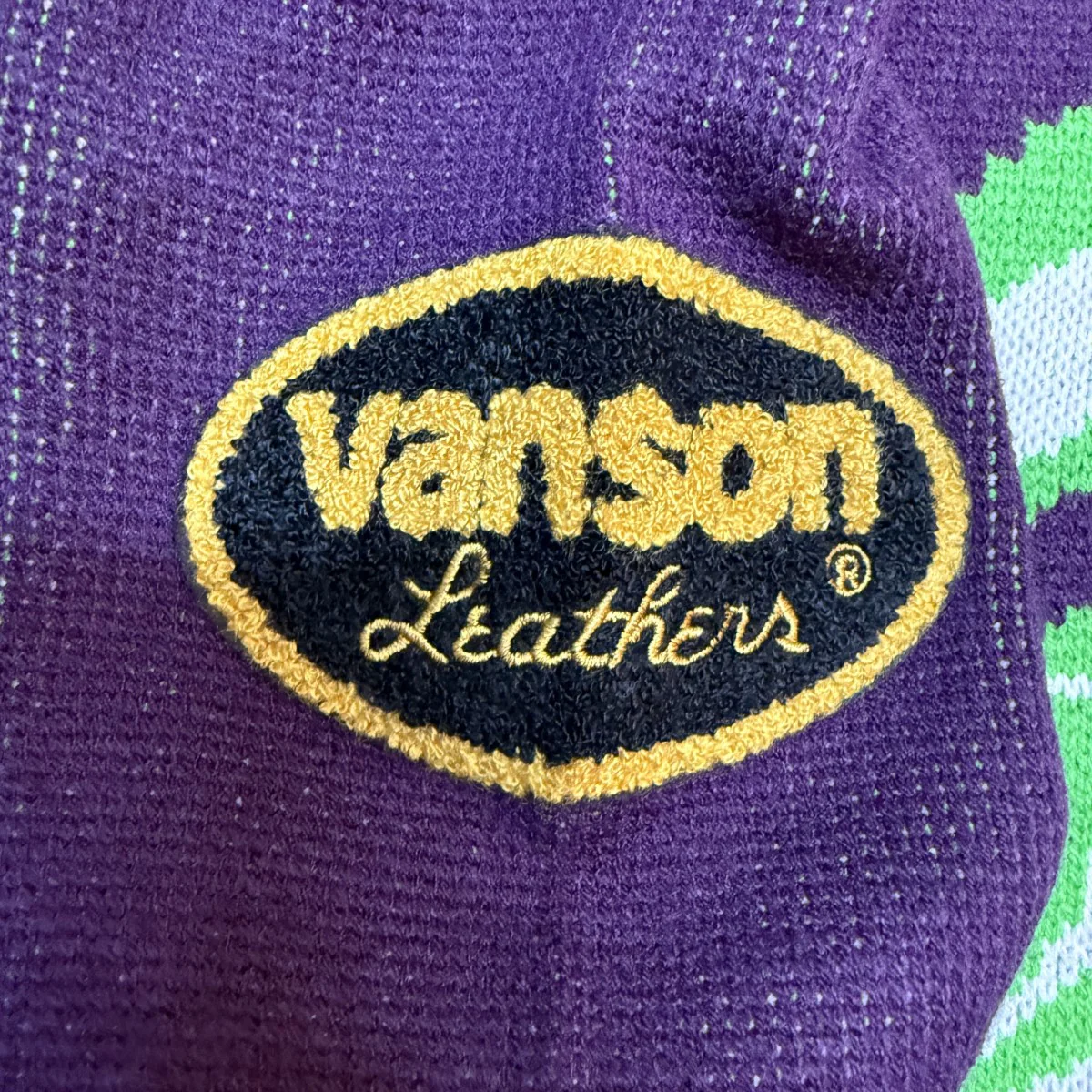 22SS/Vanson Leathers Sweater／バンソンレザーズ セーター - Image 5