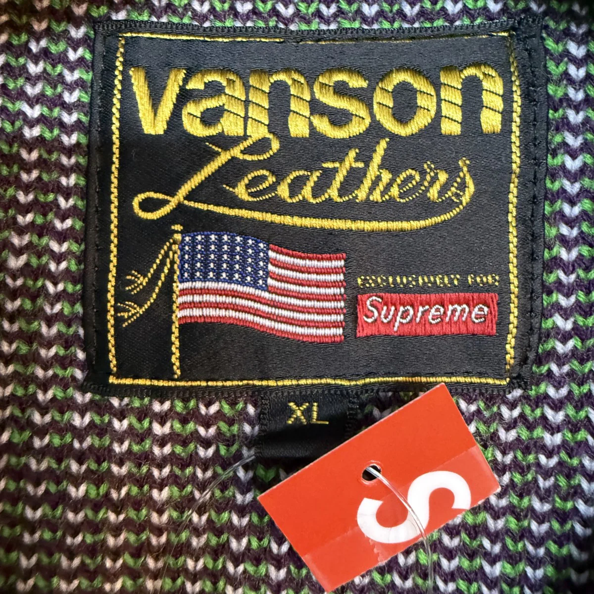 22SS/Vanson Leathers Sweater／バンソンレザーズ セーター - Image 6