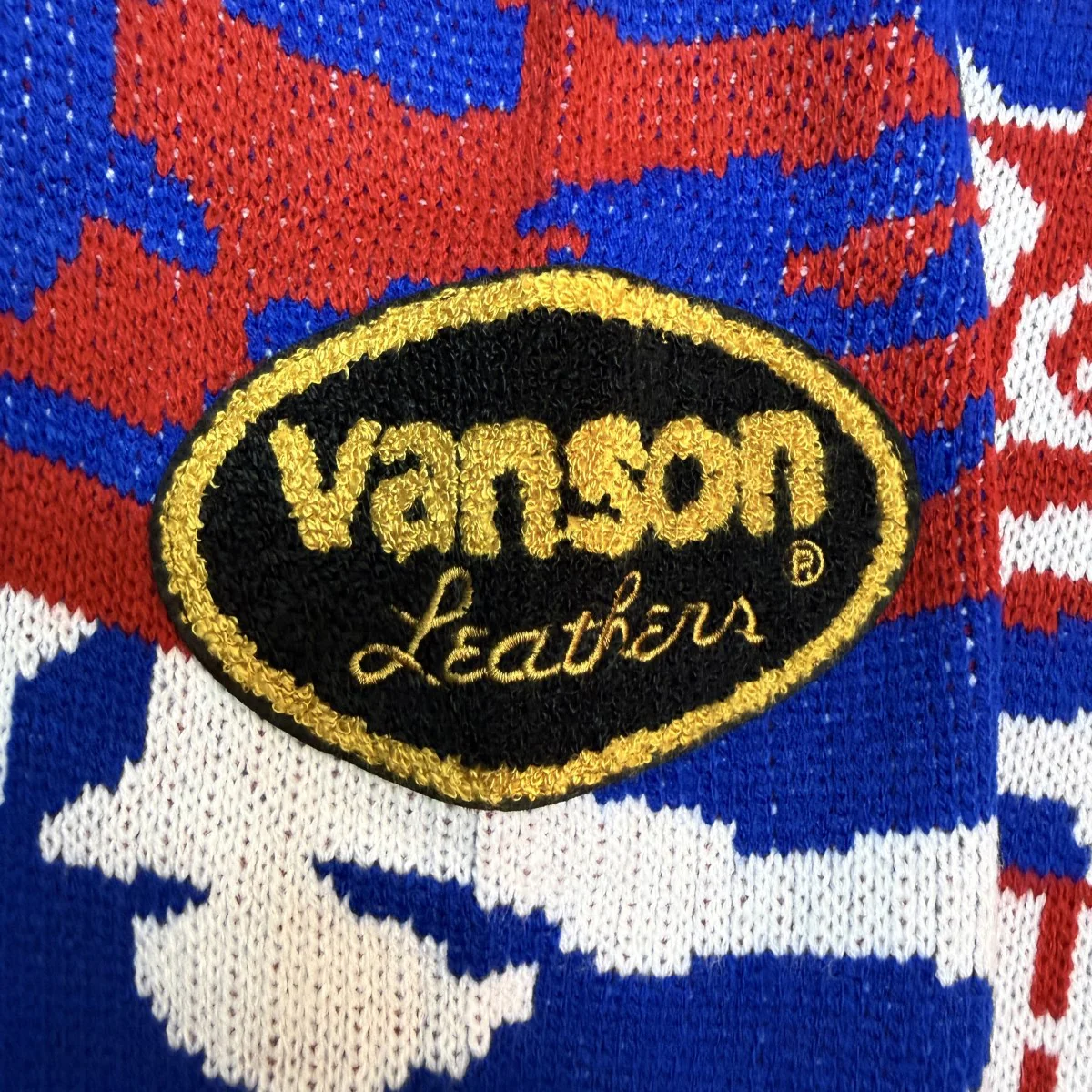 22SS/Vanson Leathers Sweater/バンソンレザーズ セーター - Image 5