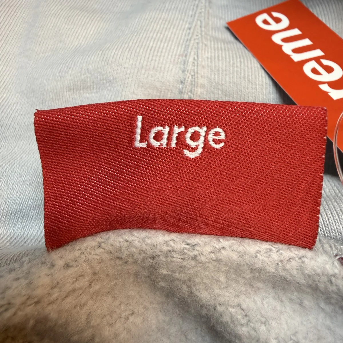 22SS/Cropped Panels Hooded Sweatshirt/クロップパネルスウェットパーカー/中国製 - Image 6