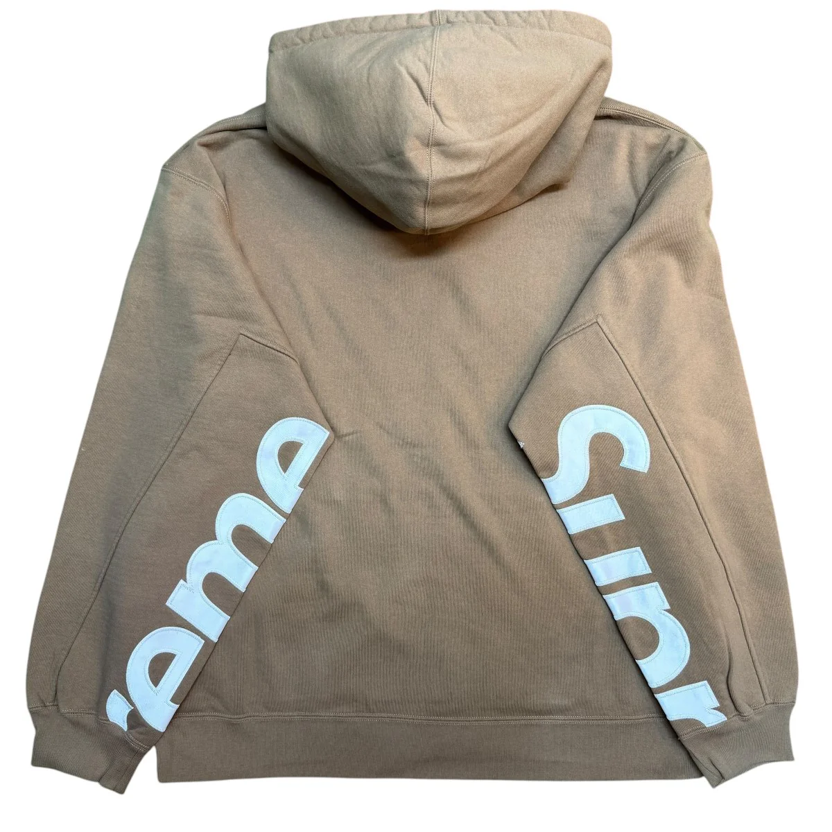 22SS/Cropped Panels Hooded Sweatshirt/クロップパネルスウェットパーカー/中国製