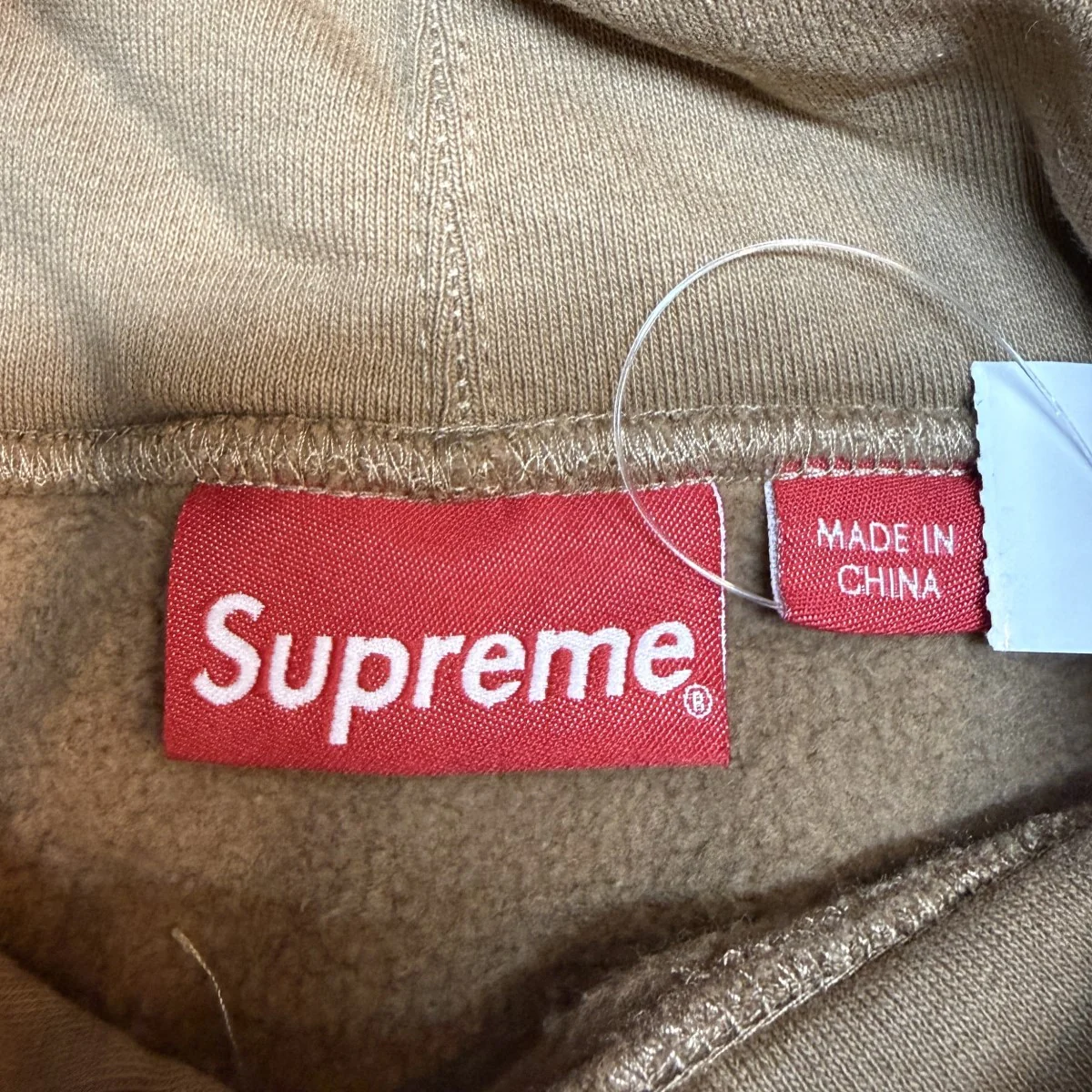 22SS/Cropped Panels Hooded Sweatshirt/クロップパネルスウェットパーカー/中国製 - Image 5