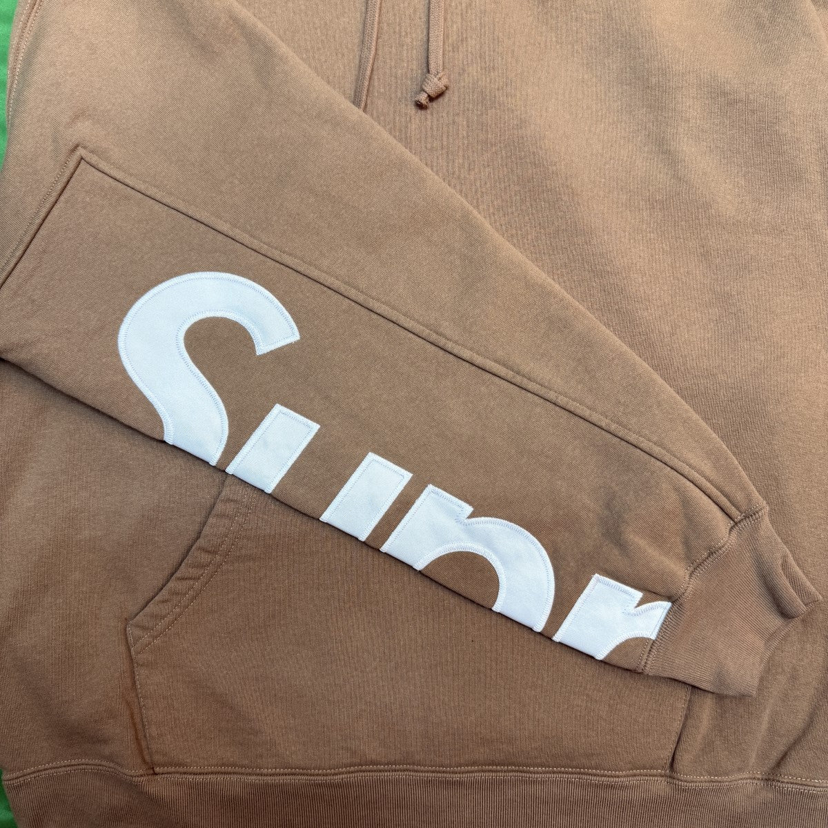 22SS/Cropped Panels Hooded Sweatshirt/クロップパネルスウェットパーカー/中国製 - Image 2