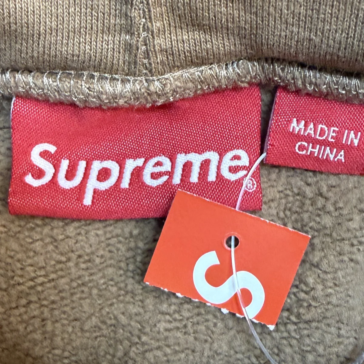 22SS/Cropped Panels Hooded Sweatshirt/クロップパネルスウェットパーカー/中国製 - Image 5