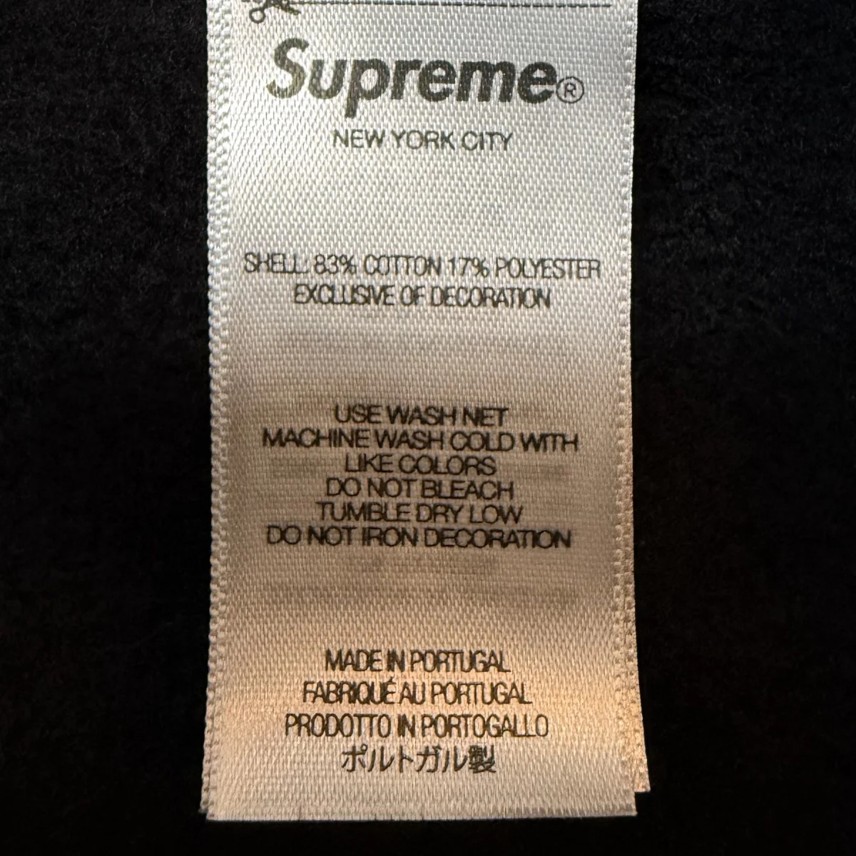 25SS/Reverse Hooded Sweatshirt/リバーススウェットパーカー/ポルトガル製 - Image 8