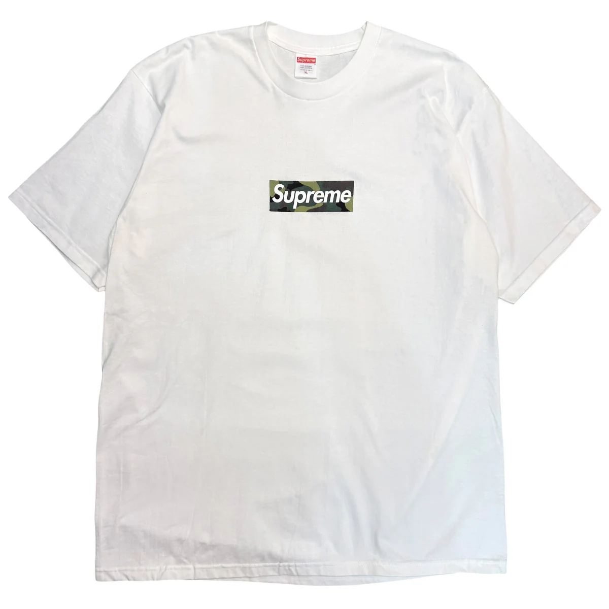 23AW/Box Logo Tee/カモフラボックスロゴTシャツUSA製