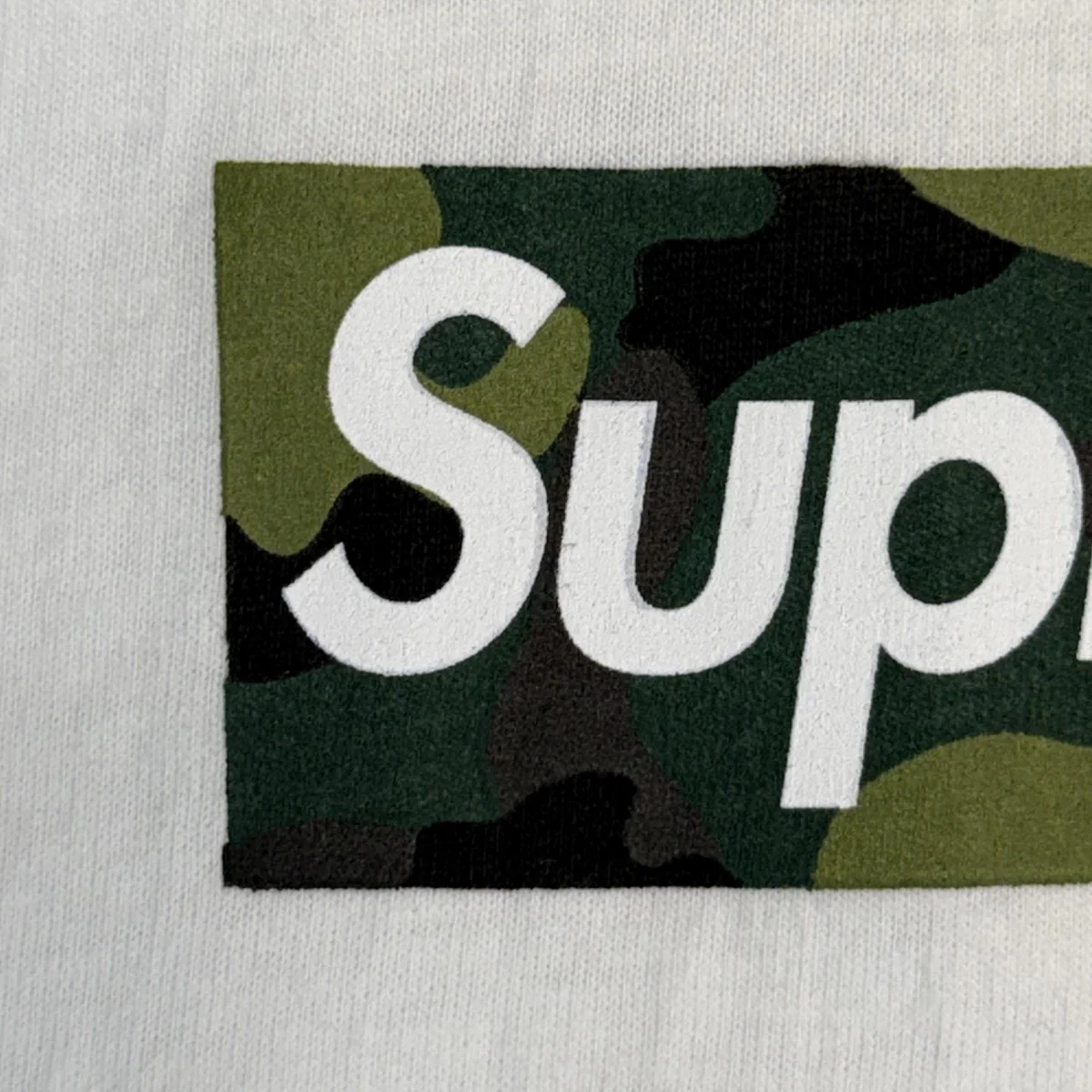 23AW/Box Logo Tee/カモフラボックスロゴTシャツUSA製 - Image 2