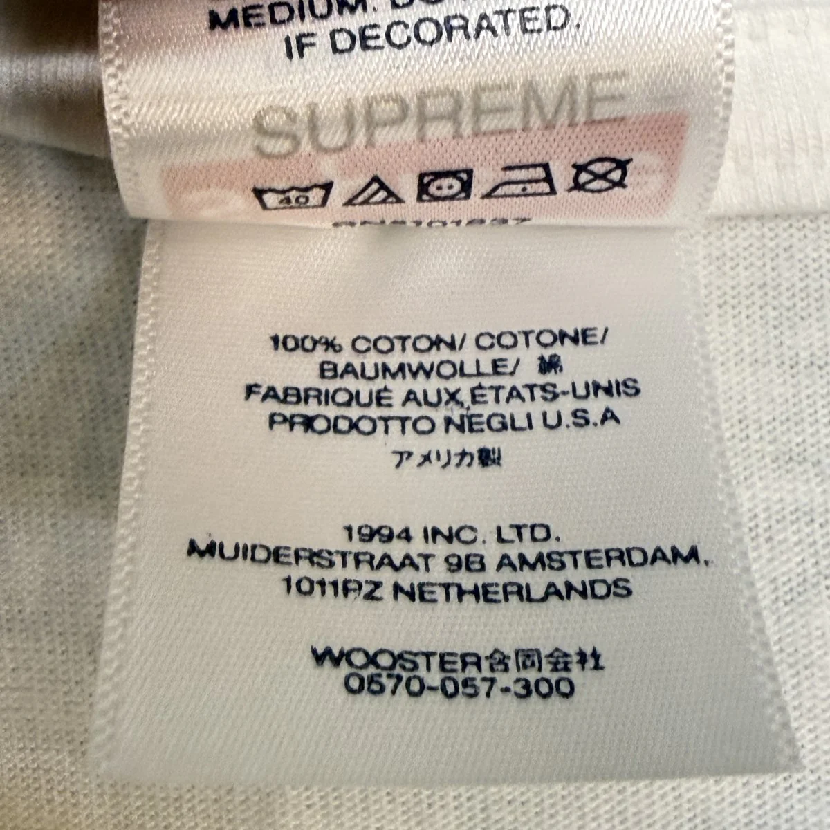 23AW/Box Logo Tee/カモフラボックスロゴTシャツUSA製 - Image 6
