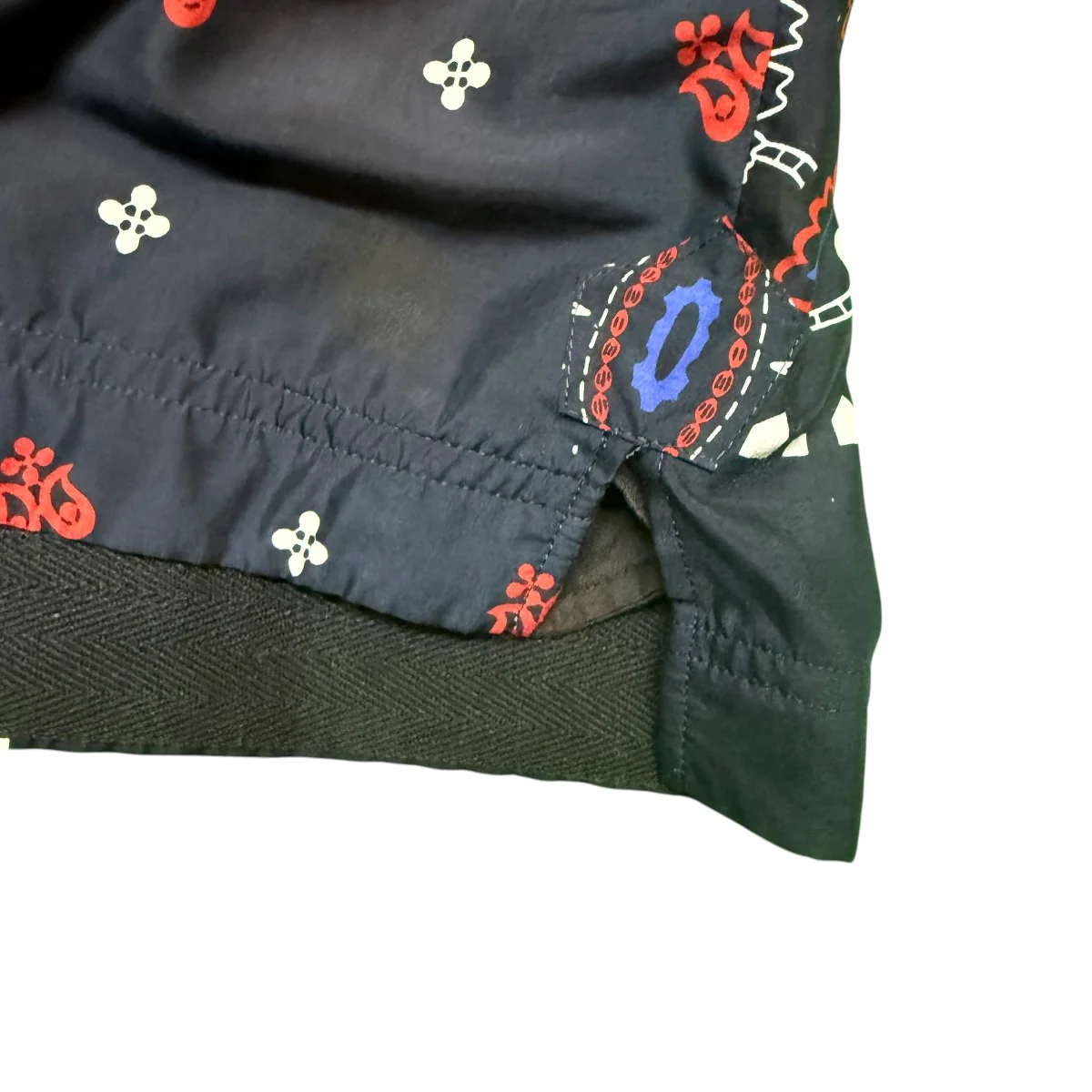 17SS/Bandana Print Shirt/ショルダージッププルオーバーシャツ/17-01400M - Image 4
