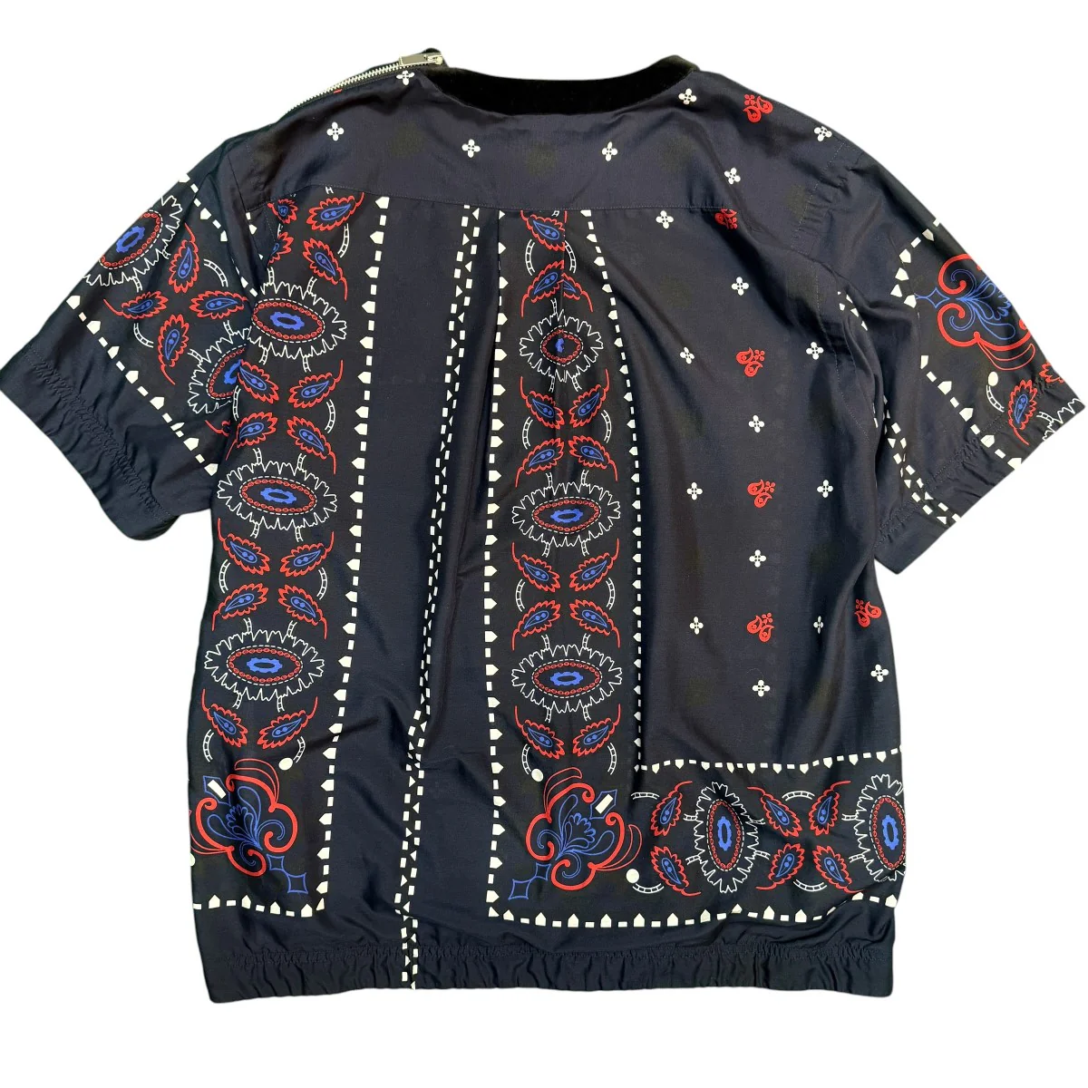 17SS/Bandana Print Shirt/ショルダージッププルオーバーシャツ/17-01400M - Image 5