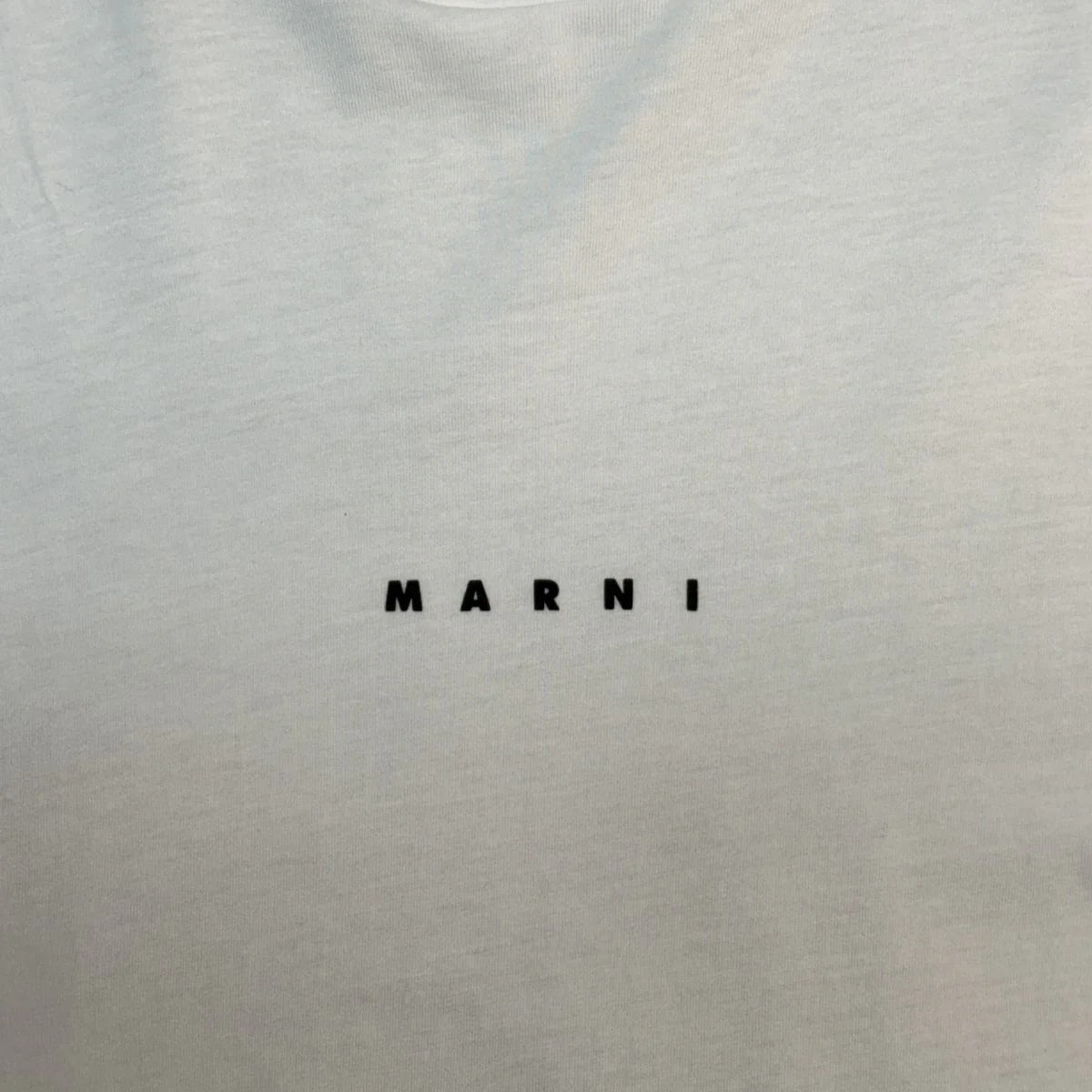 コットンクルーネックS／Sロゴカットソー／ミニロゴTシャツ/HUMU0223P1 USCS87 - Image 2
