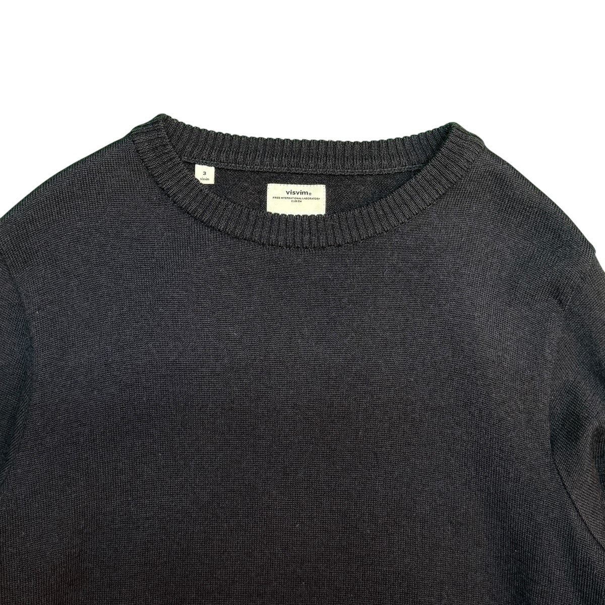 16SS/Wool Crewneck Knit Sweater/ウールクルーネックニット/0116105015005 - Image 3