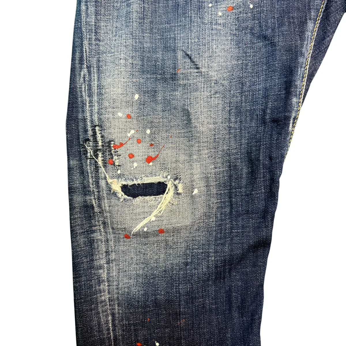 20AW/Tidy Biker Jean/ダメージ加工スキニーデニムパンツS71LB0855 S30342 - Image 3