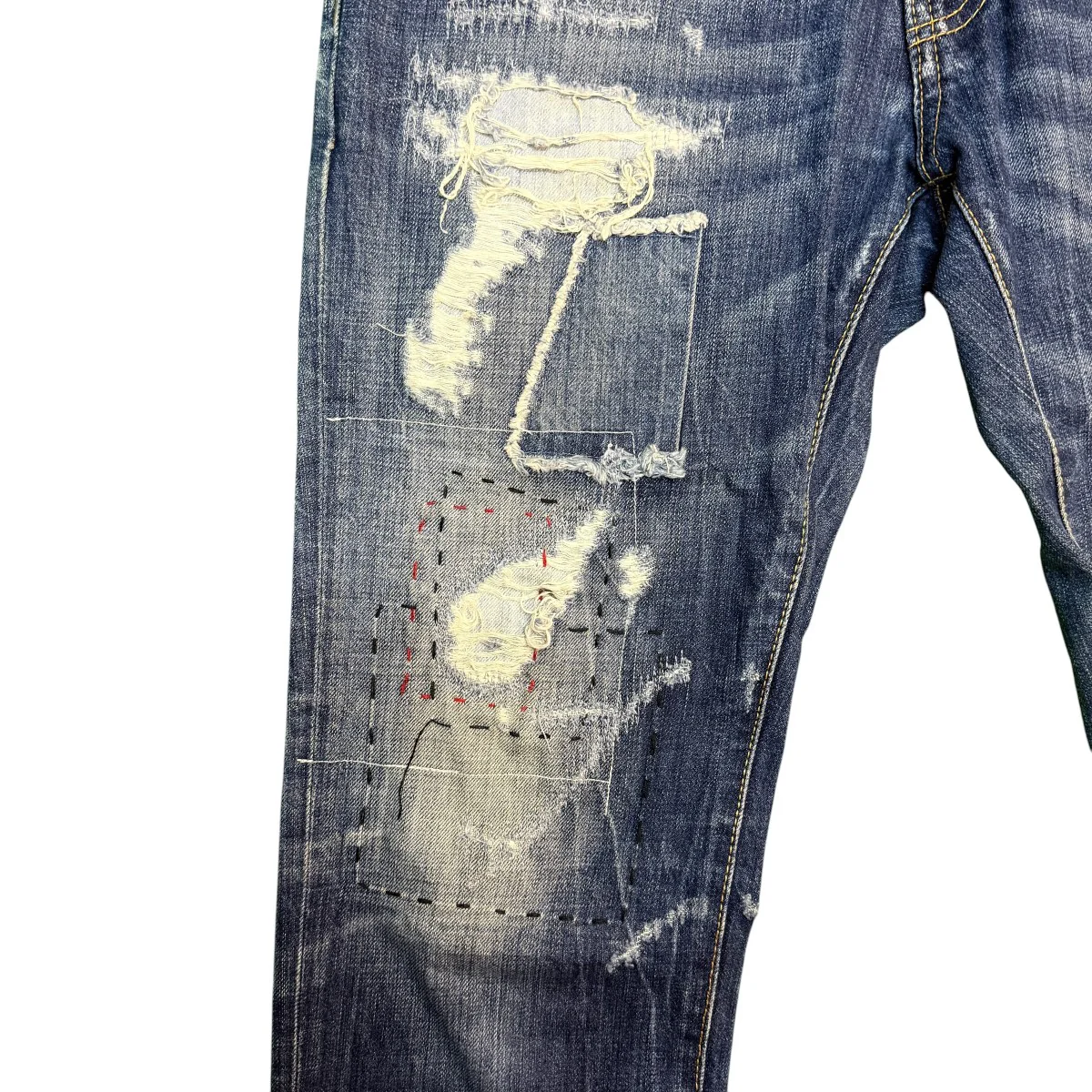 16AW/COOL GUY JEAN/ダメージ加工スキニーデニムパンツS71LB0170 S30309 - Image 3