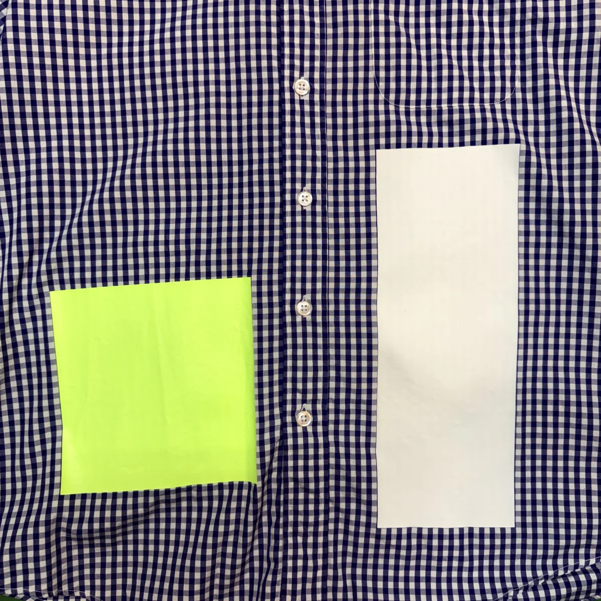 19SS/S／S COLOR BLOCK B．D SHIRT／半袖ボタンダウンチェックシャツ/SOPH-190094 - Image 2