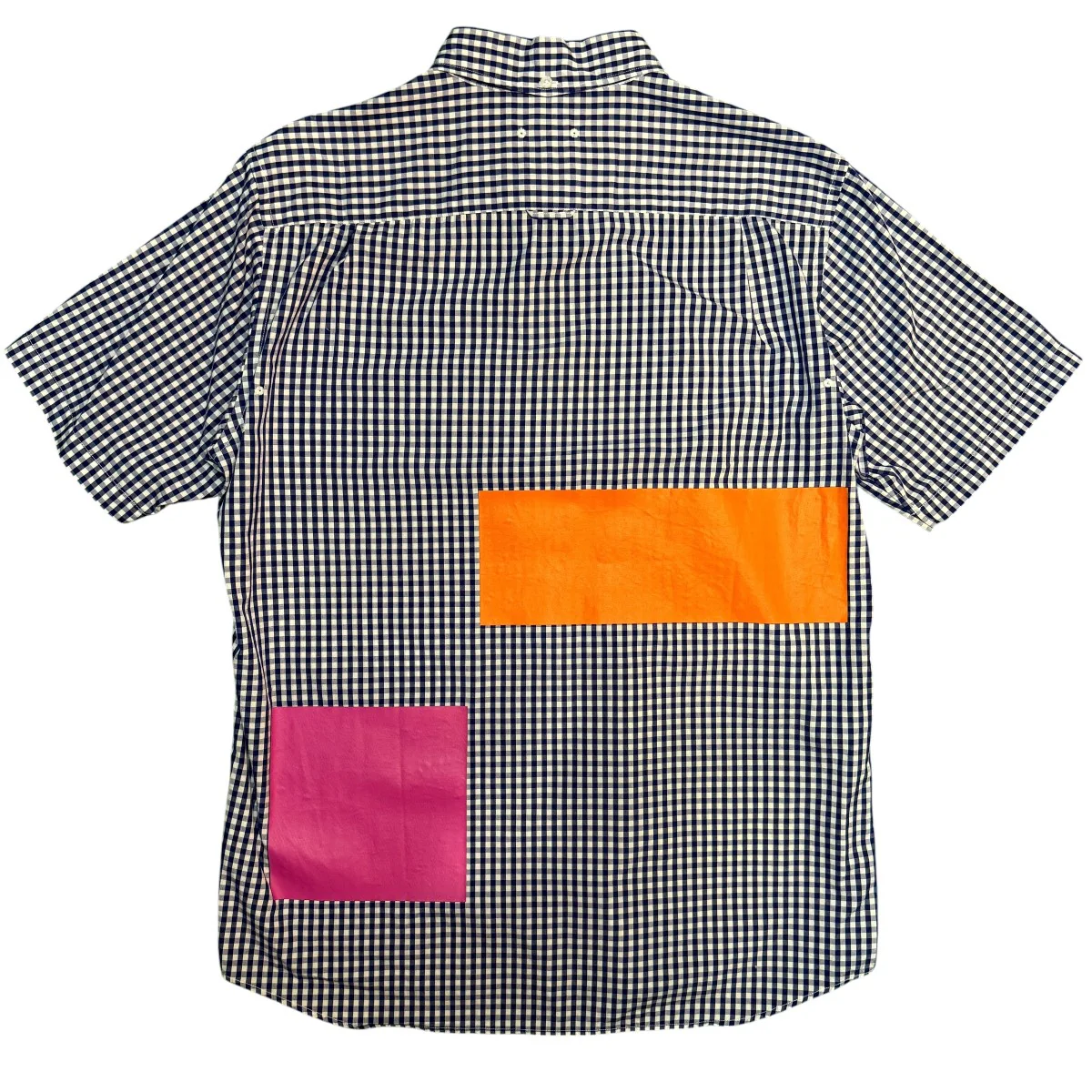19SS/S／S COLOR BLOCK B．D SHIRT／半袖ボタンダウンチェックシャツ/SOPH-190094 - Image 4