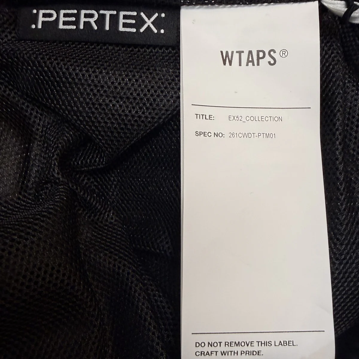 26SS/SPST2001 ／ TROUSERS ／ NYLON． TUSSAH． PERTEX／ナイロントラウザーパンツ/261CWDT-PTM01 - Image 8