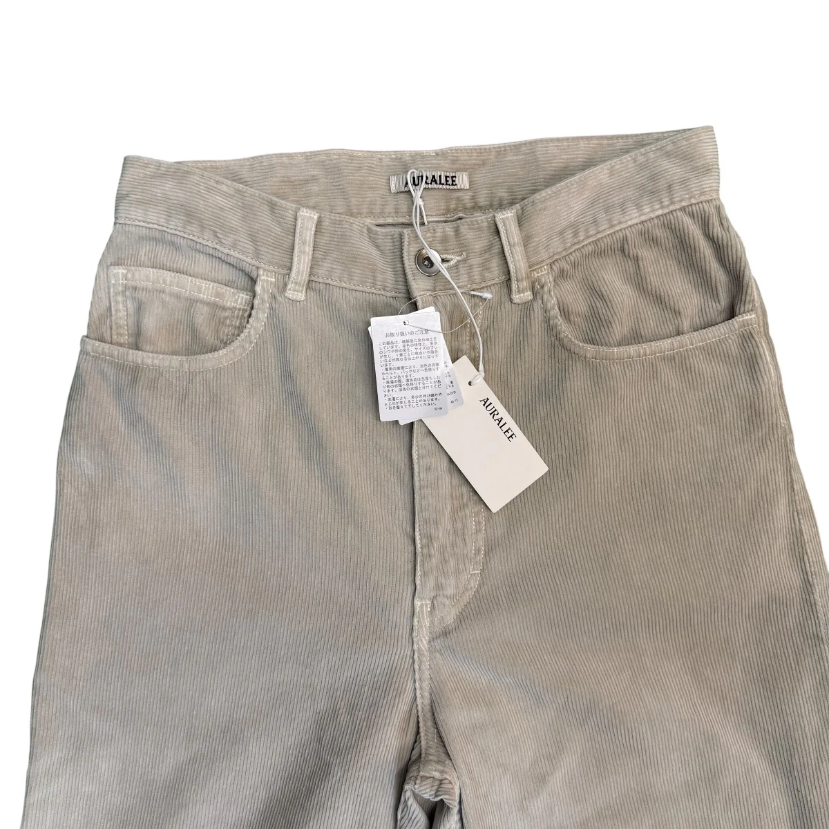 26SS/GARMENT-DYED FINX CORDUROY 5P WIDE PANTS／コーデュロイワイドパンツ/A26SP02FX - Image 3