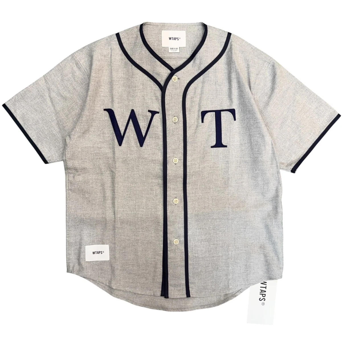 26SS/LEAGUE SS / COTTON. TWILL/ベースボール半袖シャツ/261DQDT-SHM06