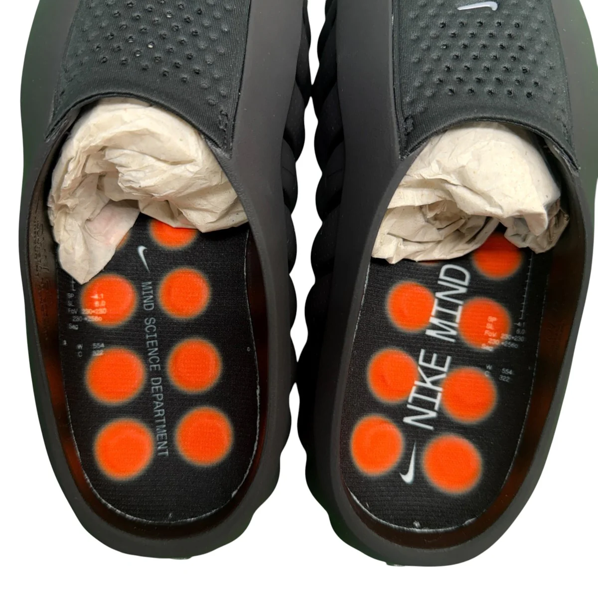 26SS/Mind 001 Mules Black/Hyper Crimson/マインド001 ミュールブラック/ハイパークリムゾン サンダル/HQ4307-001 - Image 6