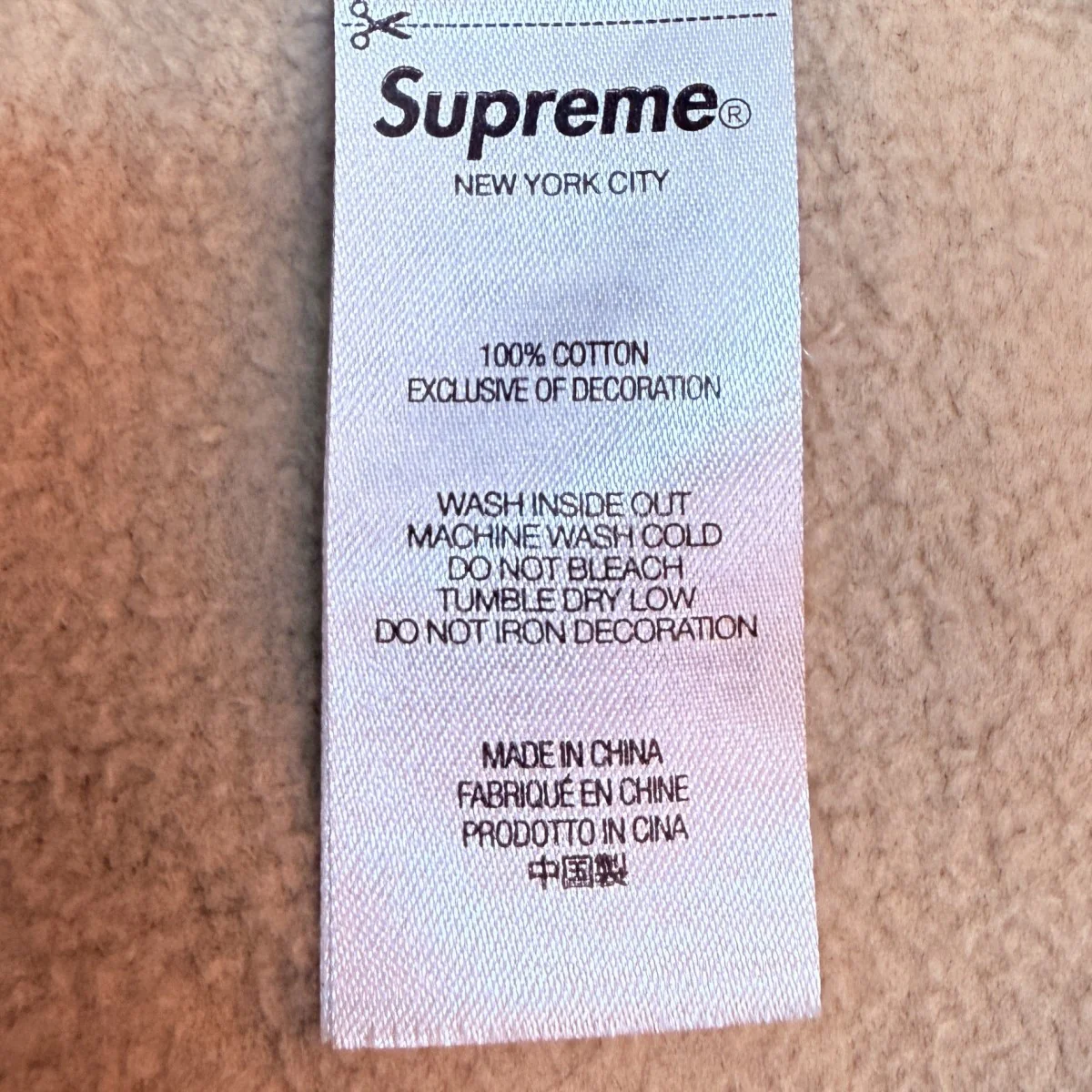 21AW/New York Yankees Airbrush Hooded Sweatshirt Clay/ニューヨークヤンキース エアブラシスウェットパーカー/中国製 - Image 8