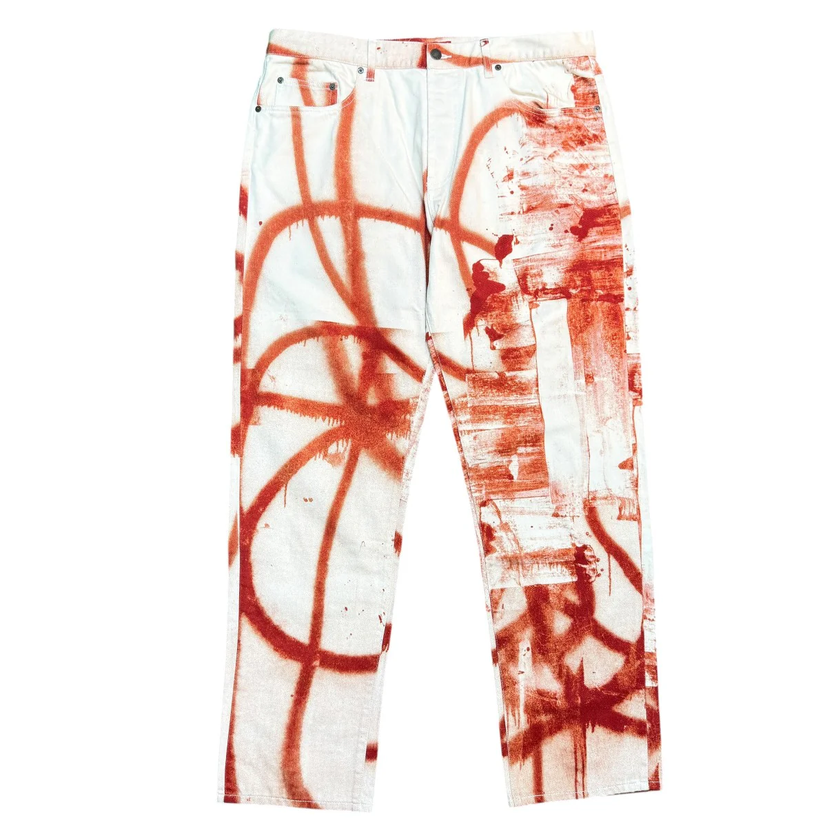 21AW/Christopher Wool/Supreme Regular Jean/クリストファー・ウール/シュプリーム レギュラーデニムパンツ/中国製