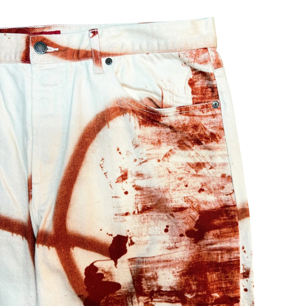 21AW/Christopher Wool/Supreme Regular Jean/クリストファー・ウール/シュプリーム レギュラーデニムパンツ/中国製 - Image 3