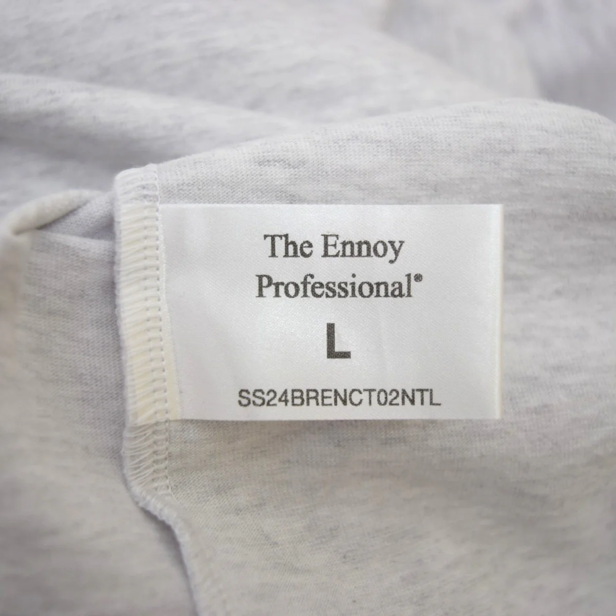 ロゴラバーパッチTシャツSS24BRENCT02NTL - Image 6