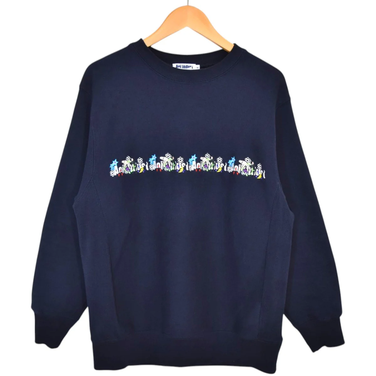 葵産業 TARGET CREW NECK刺繍クルーネックスウェット