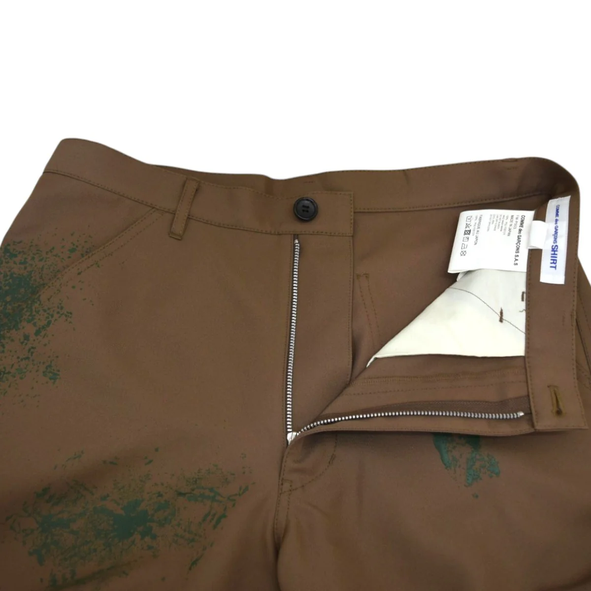 Woven Hand Printed Pantsプリント パンツ 2024SSFM-P503 - Image 4