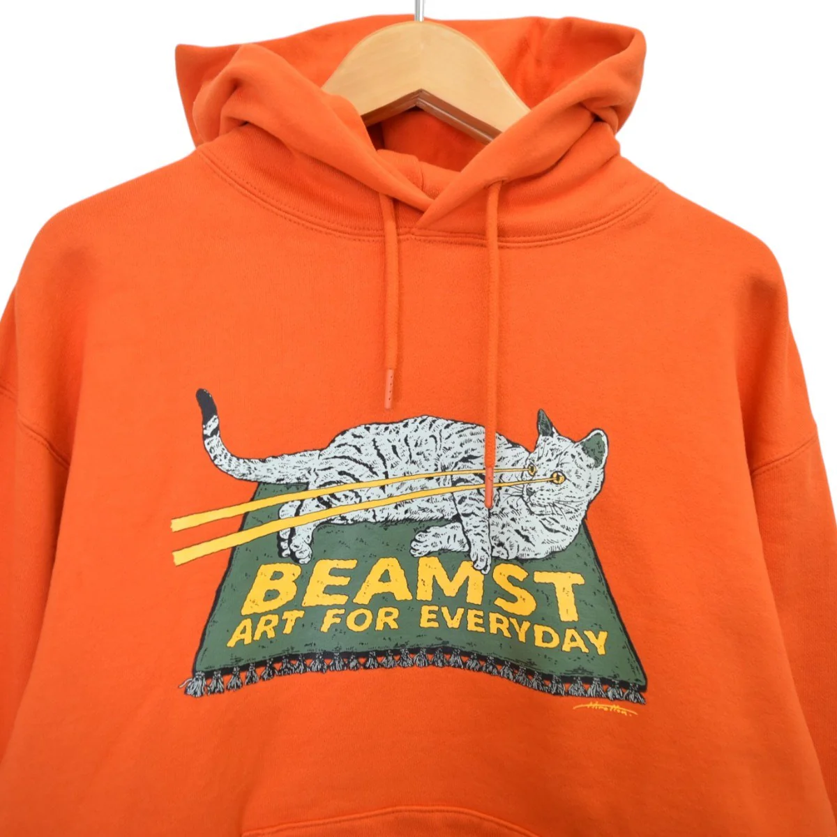 HIROTTON ／ ART FOR EVERYDAY LOGO HOODIEプルオーバーパーカー - Image 3