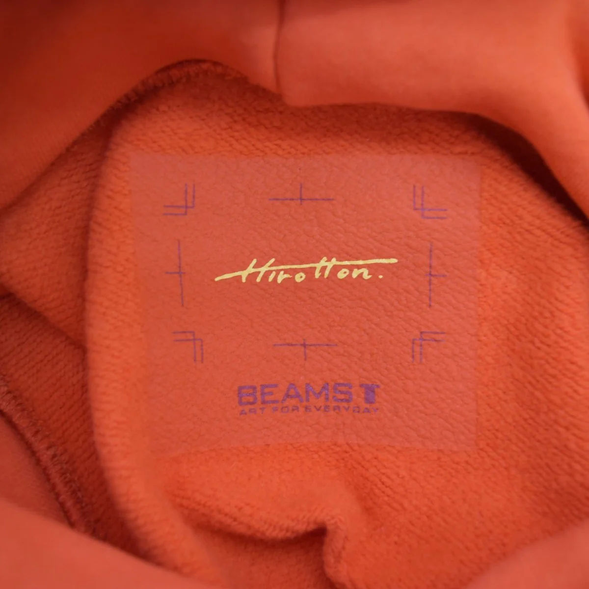 HIROTTON ／ ART FOR EVERYDAY LOGO HOODIEプルオーバーパーカー - Image 5