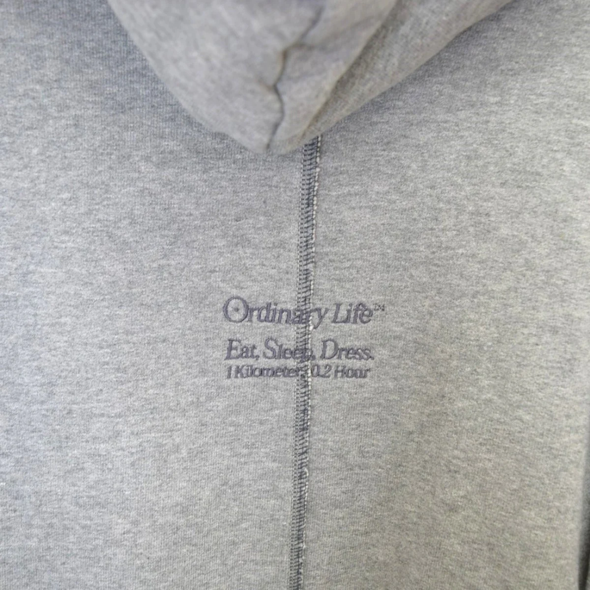 ORDINARY DIVING SKINNY HOODIEプルオーバーパーカー2402SK96 - Image 5